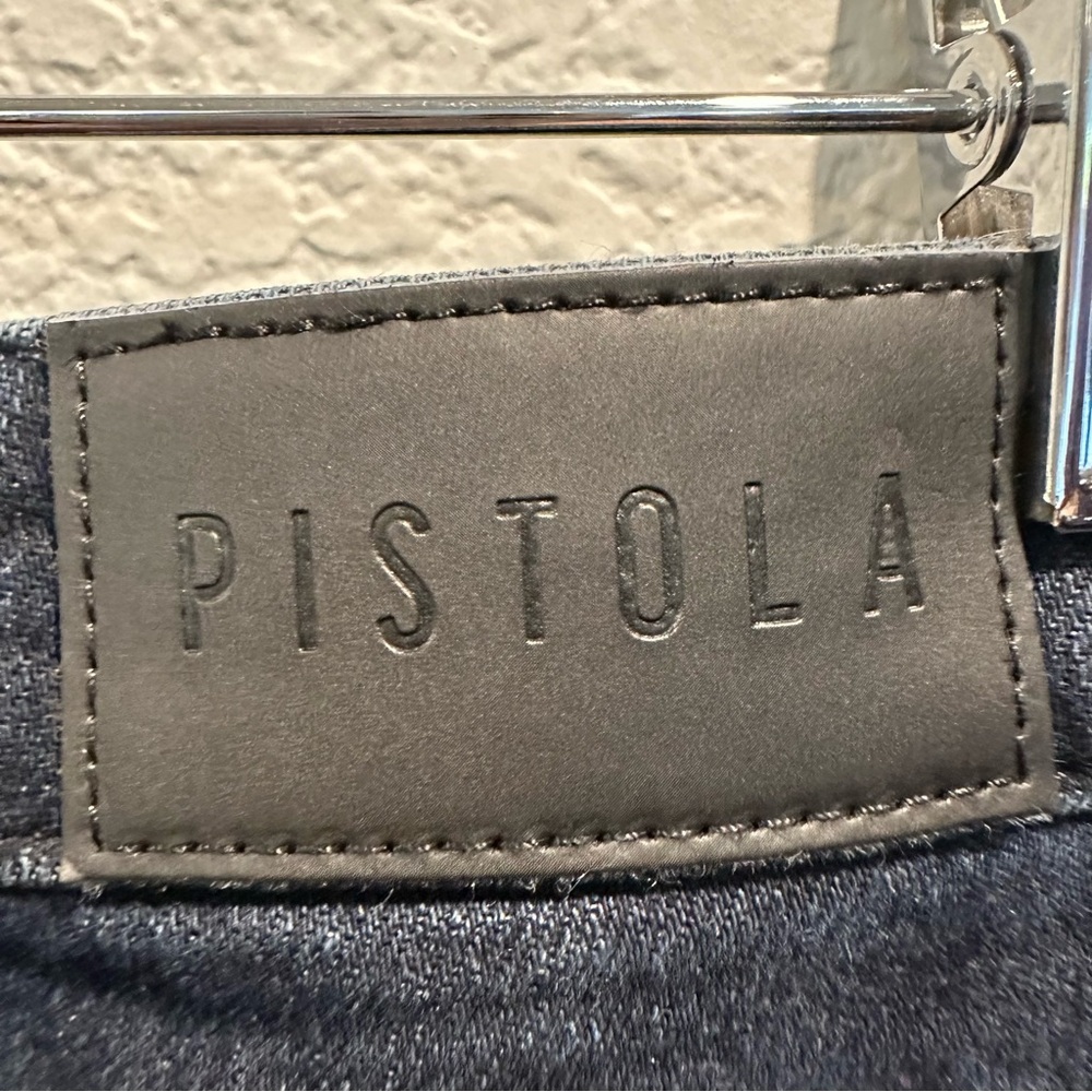 Pistola 31 Lennon High Rise Boot Cut Dark Indigo Blue Jeans Pants - Picture 6 of 11